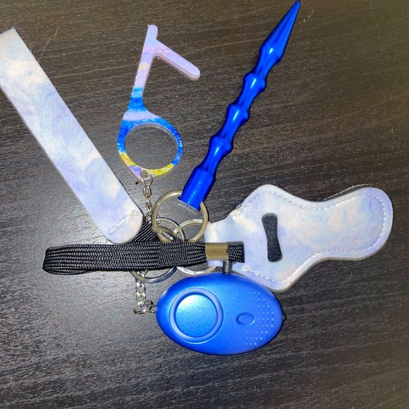 Accessories Custom Safety And Glam Keychain Poshmark